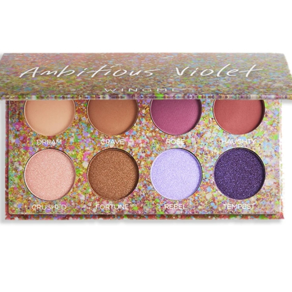 WingMe Ambitious Violet Eyeshadow Palette - New and Unopened
